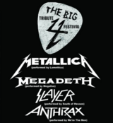 Big 4 Tribute Festival: Metallica + Slayer + Megadeth + Anthrax