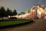 Schloss in Flammen