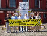 Auch die Stadt Mannheim weist beim bundesweiten Aktionstag "Kommunen am Limit" auf ihre Finanznot hin.