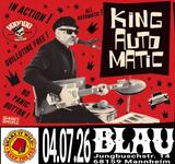 KING AUTOMATIC (F) one man orchestra punk'n'roll live@blau