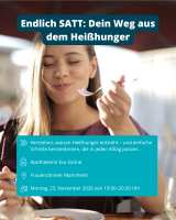 Endlich SATT: Dein Weg aus dem Heißhunger-Karussell