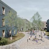 Aussenansicht Wohnprojekt Edissonstraße