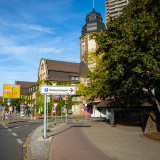 Parkhaus Neckarpromenade - Einfahrt