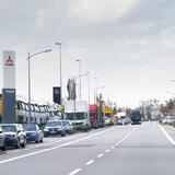 Elsa-Brandström-Straße im Gewerbegebiet Friedrichsfeld