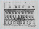 Das Palais Hillesheim mit Ladeneinbauten, um 1900