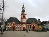 Marktplatz Mannheim mit altem Rathaus