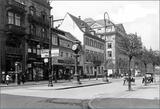 Blick vom Strohmarkt in die Planken in Richtung Paradeplatz, um 1927