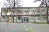 Ludwig-Frank-Gymnasium veraltete Klassencontainer