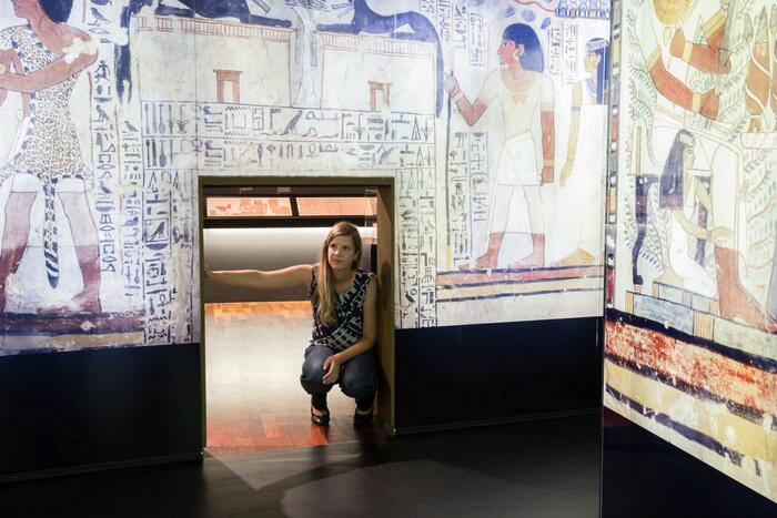 Blick in Ägypten-Ausstellung