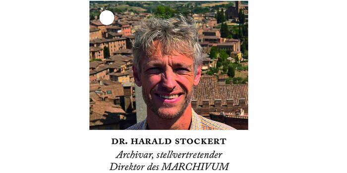 Dr. Harald Stockert- Marchivum