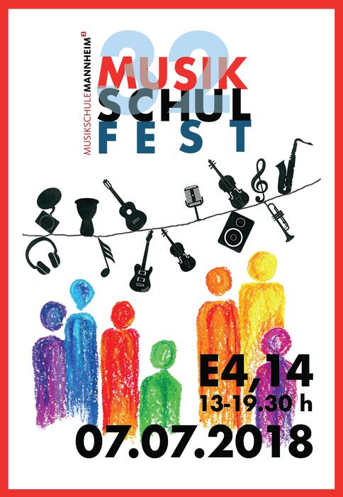 Musikschulfest-Plakat