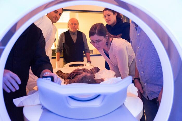 CT-Scan Mumie