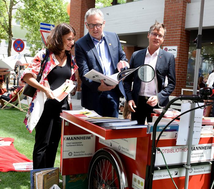 Die Straße wird zur grünen Insel