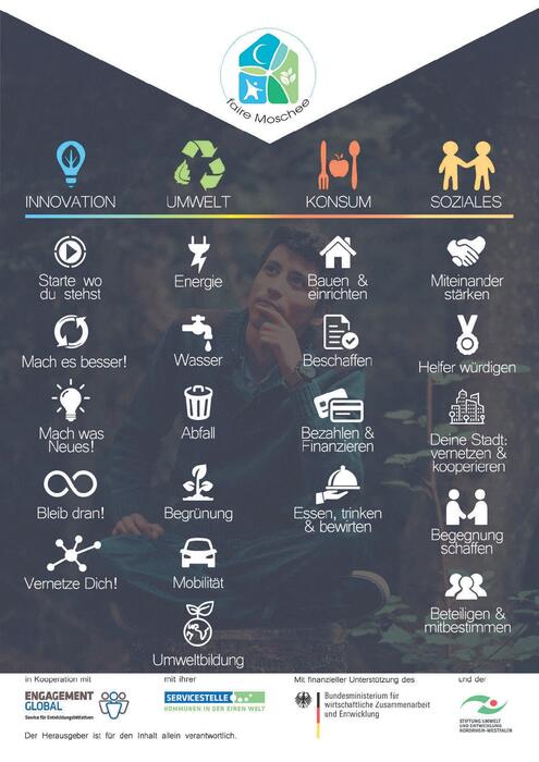 Plakat Faire Moschee