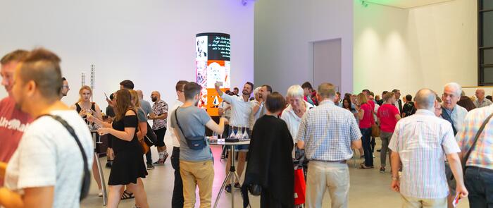 Der Regenbogenempfang der Stadt Mannheim 2018 in der Kunsthalle Mannheim