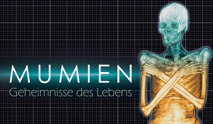 Plakatmotiv Mumien-Ausstellung