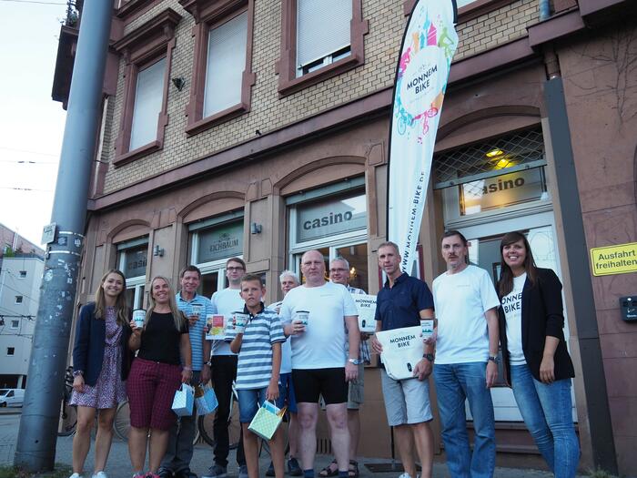 Die Preisverleihung zum Stadtradeln