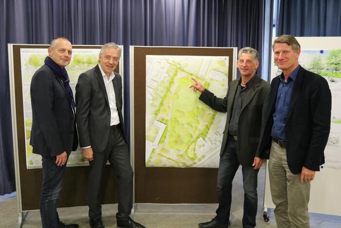 Präsentation des Siegerentwurfs zur Umgestaltung des Stempelparks