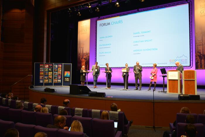 EBM Specht präsentiert als neuer Chair des EUROCITIES Mobility Forums seine Arbeitsschwerpunkte im Bereich Mobilität