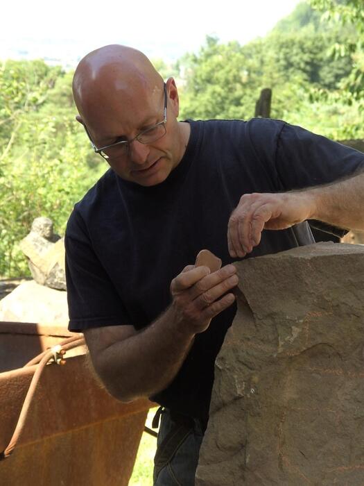 Bildhauer Knut Hüneke