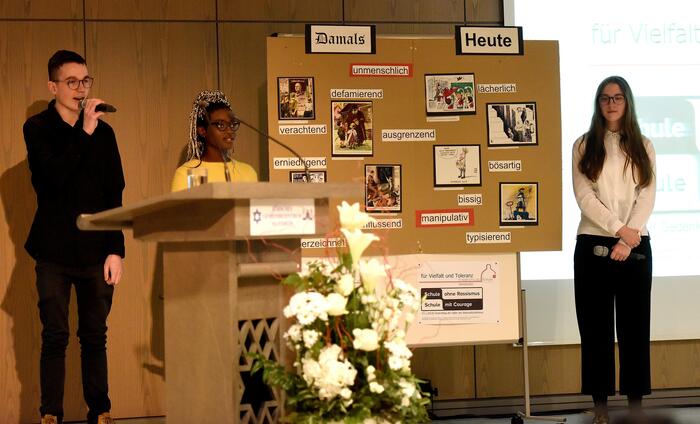 Die Schülerinnen und Schüler der Friedrich-List-Schule