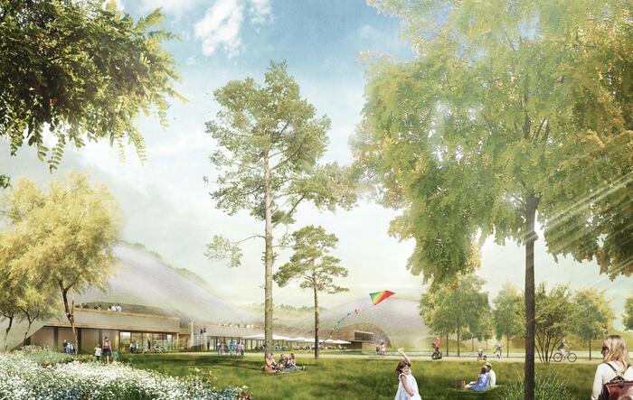 Siegerentwurf von Till Schweizer und Projektgruppe