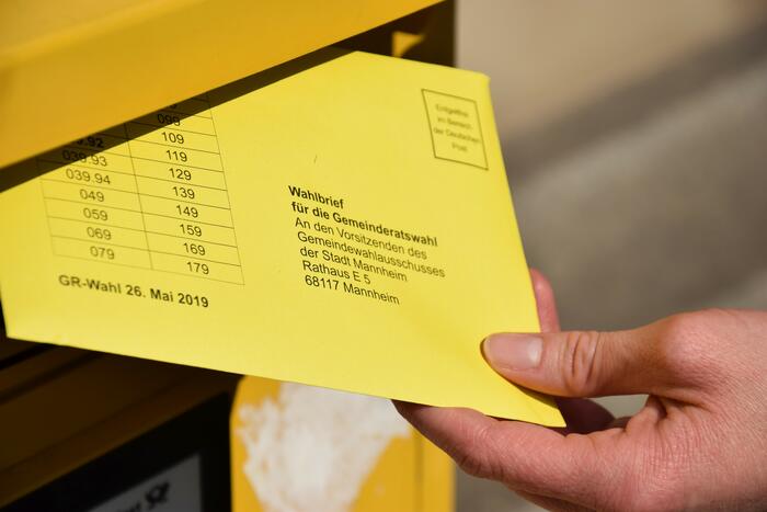 Briefwahl bei der Gemeinderatswahl 2019