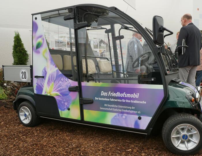 Das neue Friedhofstaxi