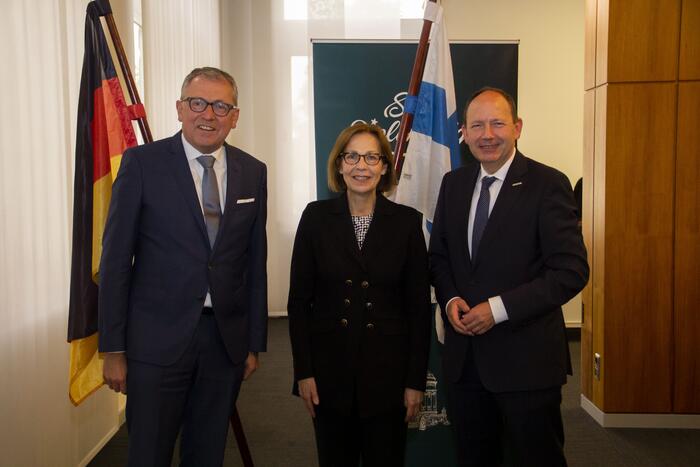 Botschafterin Finnlands, I.E. Ritva Koukku-Ronde, zu Gast in Mannheim