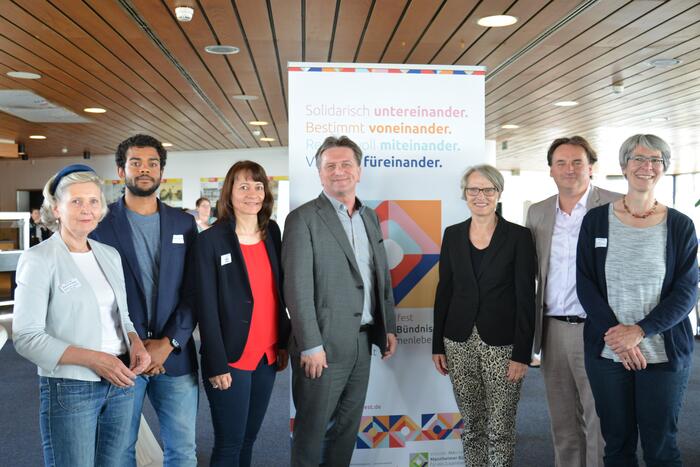 Minister Lucha besucht das Mannheimer Bündnis für Vielfalt