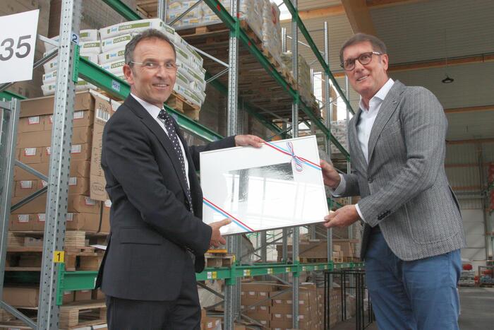 Eröffnung des neuen Standorts von Luschka und Wagenmann im Gewerbegebiet Friedrichsfeld