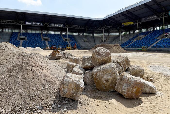 Carl-Benz-Stadion: Baumaßnahmen zur 3. Liga beginnen