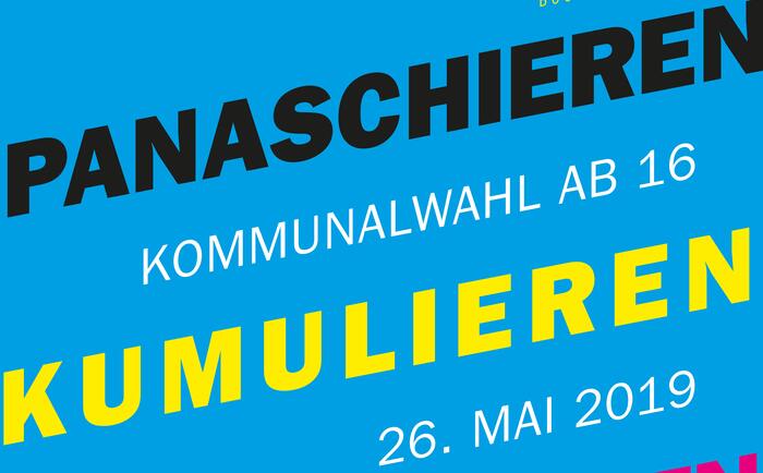 Plakat Kumulieren-Panaschieren