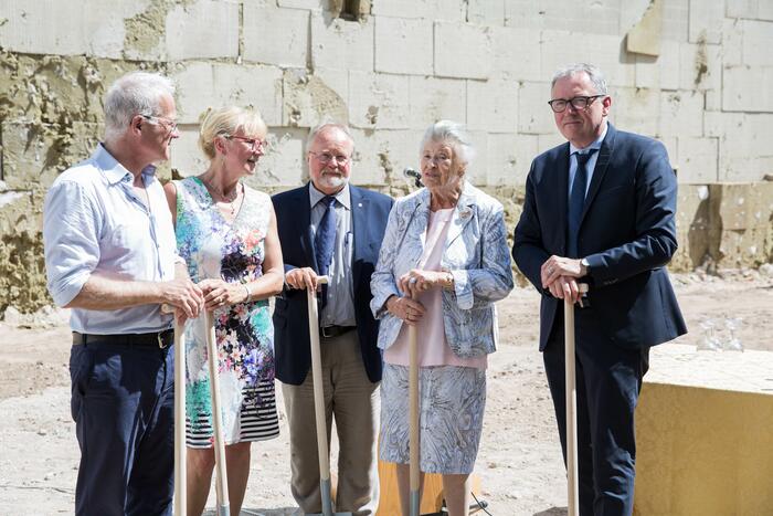 Grundsteinlegung Museum Peter und Traudl Engelhorn-Haus