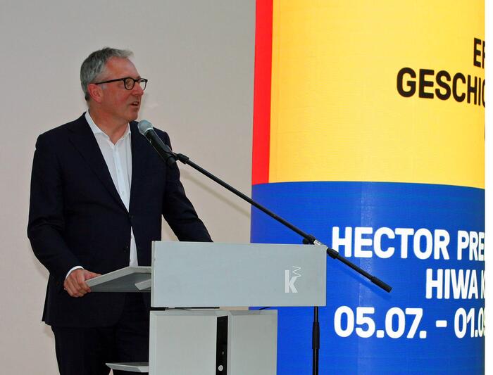 OB Dr. Peter Kurz bei seiner Ansprache