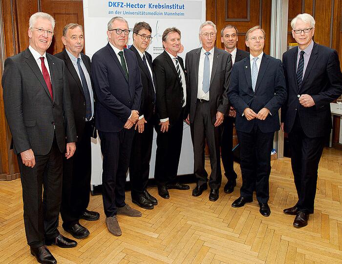 Gründungsfeier des „DKFZ-Hector Krebsinstituts an der Universitätsmedizin Mannheim“