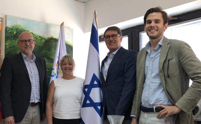 Mannheimer Delegation zu Besuch im Tel Aviv International Economic Development 