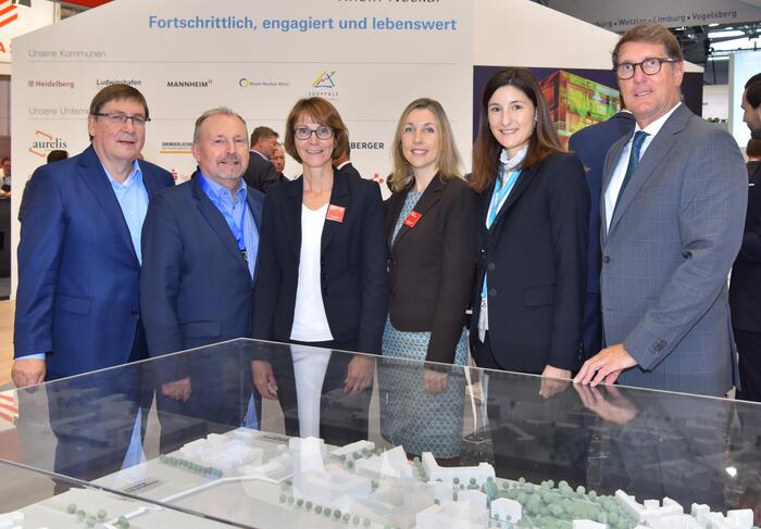 Wirtschaftsförderung präsentiert aktuelle Projekte auf der Immobilienmesse Expo Real
