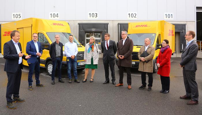 eutsche Post DHL stellt die neuen StreetScooter Work XL, die ersten "großen" rein elektrischen Paketzustellfahrzeuge, vor 