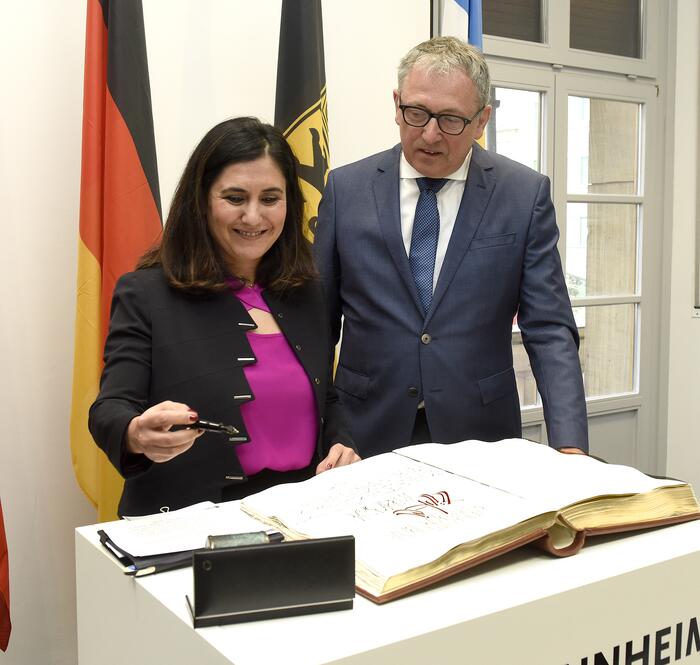 Besuch der türkischen Generalkonsulin in Mannheim