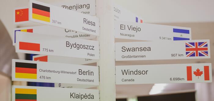 Symbolbild Städtepartnerschaften