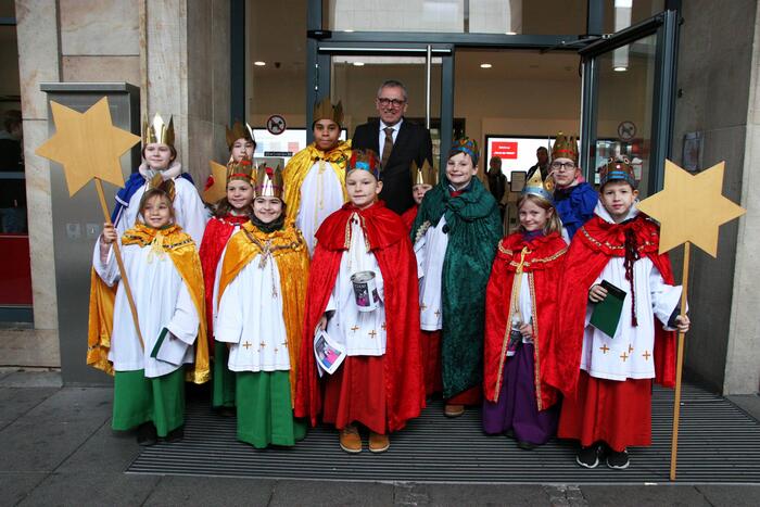 Sternsingerempfang im Rathaus 2020