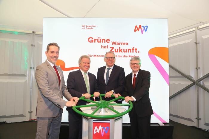 Startschuss für die grüne Wärme in Mannheim