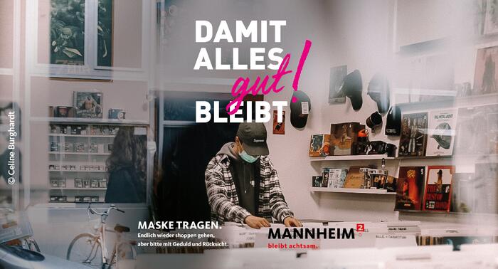 Mannheim bleibt achtsam - Plakat 2