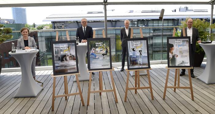 Pressekonferenz Kampagne "Mannheim bleibt achtsam" 1