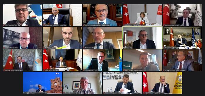 Virtuelle deutsch-türkische Städtepartnerschaftskonferenz