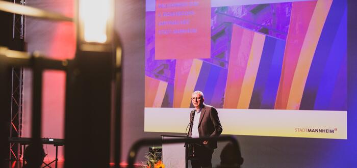 OB Dr. Peter Kurz beim Regenbogenempfang 2020