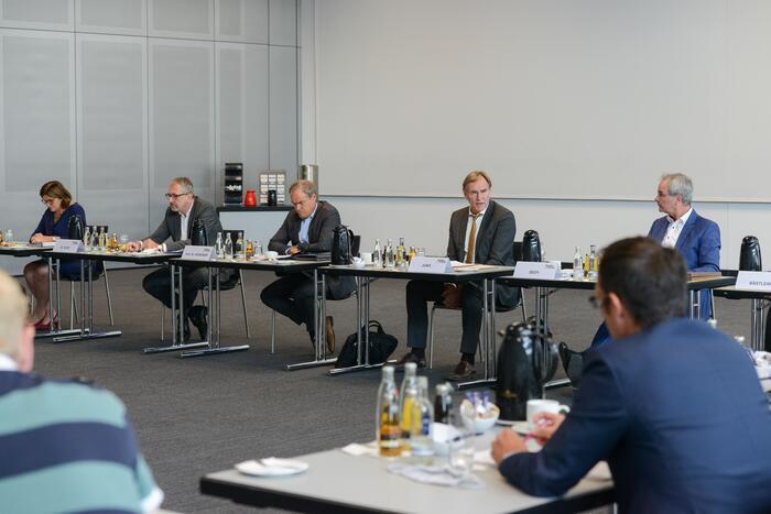 Präsidiumssitzung des deutschen Städtetags in Mannheim 