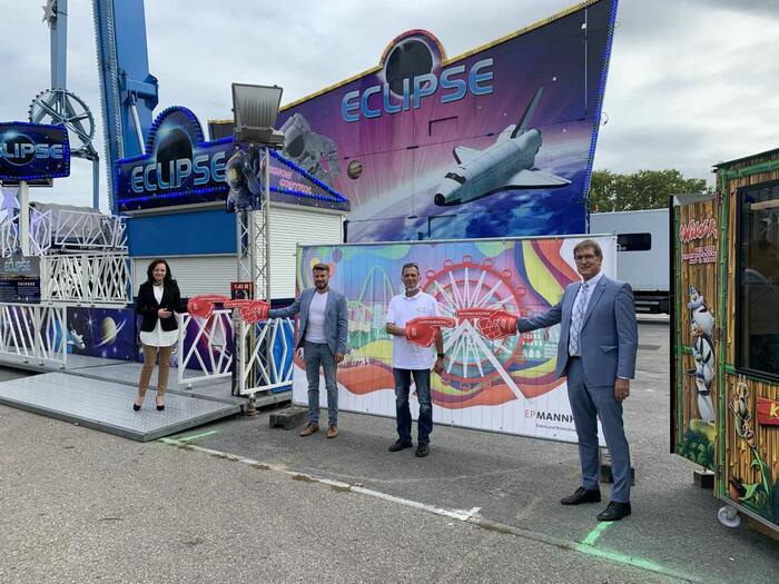 Eröffnung von "Fun & Food" auf dem Neuen Messplatz