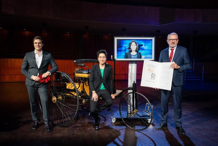 Verleihung des Bertha-und-Carl-Benz-Preises an Loujain-AlHathloul